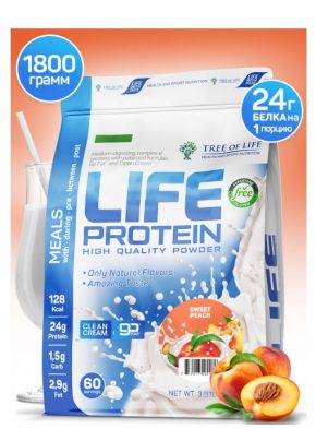 Сывороточный протеин Tree of life LIFE Protein 1800 гр