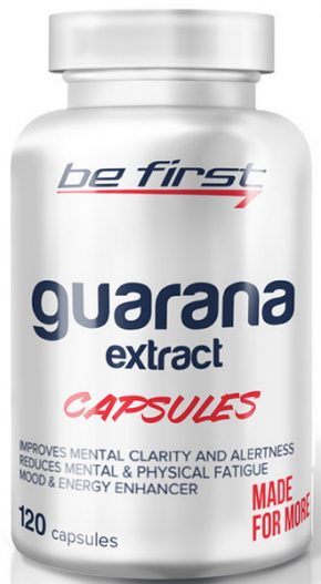 Be First Guarana Extract Capsules 120 капс
