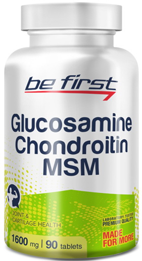 Be First Glucosamine Chondroitin MSM 90 таблеток