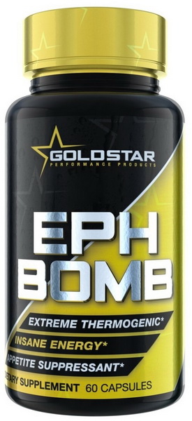 Жиросжигатель Eph Bomb Gold Star 60 капсул