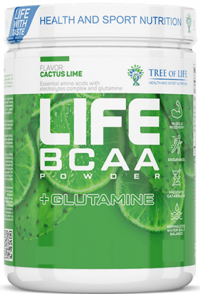 Life BCAA powder+Glutamine 400гр