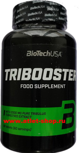 Трибулус BioTech Tribooster 2000 мг 60 капсул