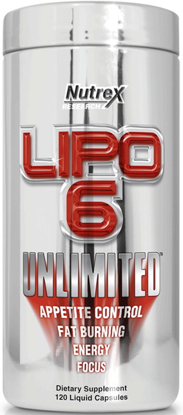 Nutrex LIPO-6 UNLIMITED 120 капсул