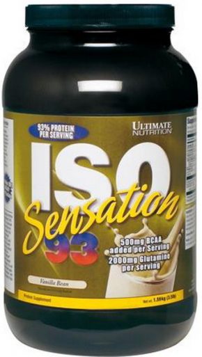 Ultimate Nutrition ISO Sensation 93 900 гр