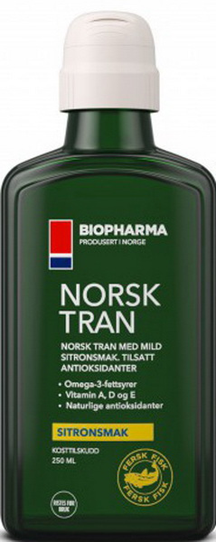 Biopharma Norsk Tran Omega-3 250 ml