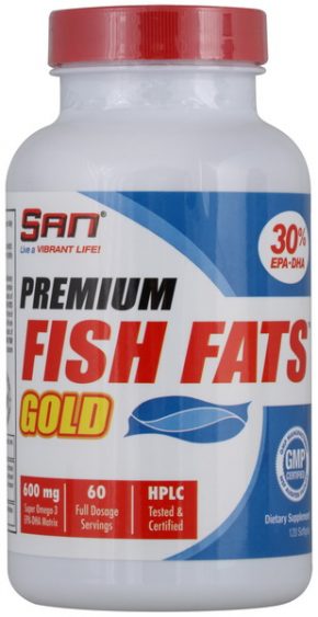 SAN Омега-3 Premium Fish Fats Gold 120 капсул