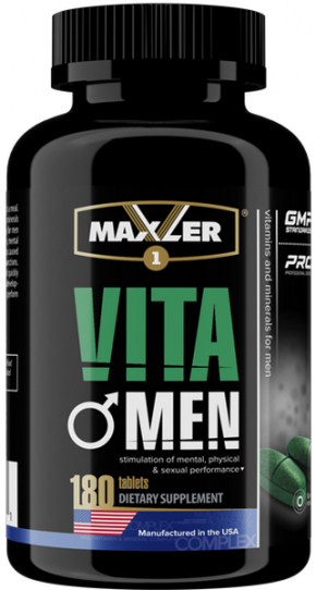 Витамины Maxler VitaMen 180 таблеток