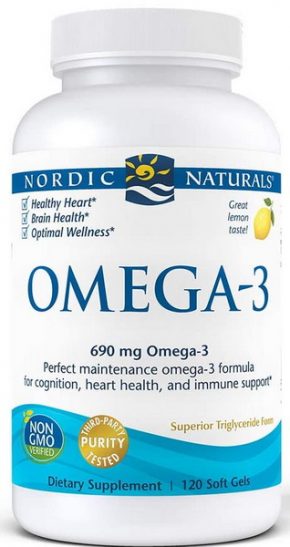 Nordic Naturals Omega-3 690 мг 120 капсул