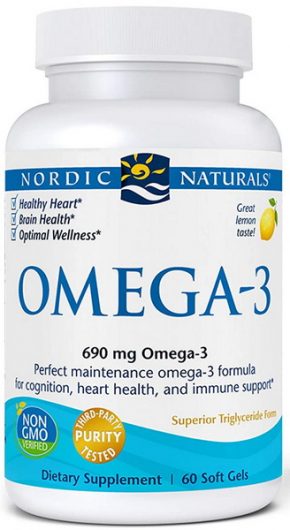Nordic Naturals Omega-3 690 мг 60 капсул