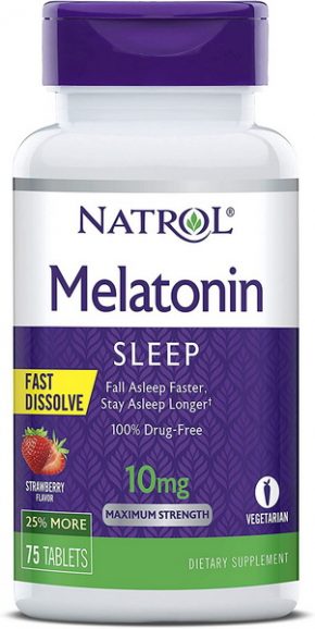 Natrol Melatonin 10 мг 75 таблеток