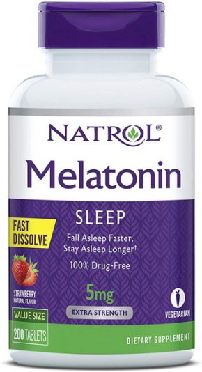 Natrol Melatonin 5 мг 200 таблеток