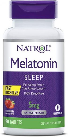 Natrol Melatonin 5 мг 90 таблеток