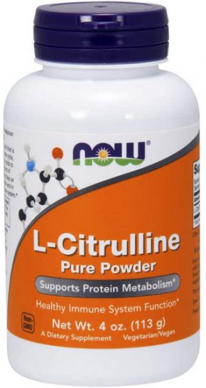 NOW Foods L-Citrulline Pure Powder 113 гр