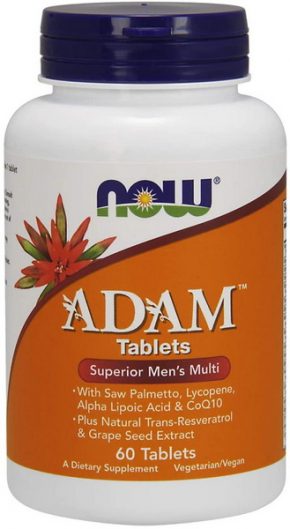 Витамины NOW Adam Superior Men’s Multiple 60 капсул