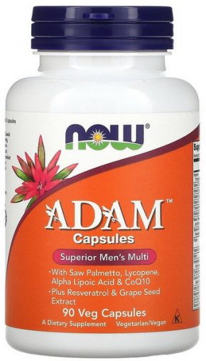 Витамины NOW Adam Superior Men’s Multiple 90 softgels