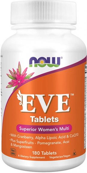Витамины для женщин NOW Foods Eve 180 капсул