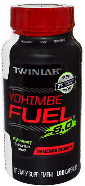 Yohimbe Fuel 8.0 Twinlab
