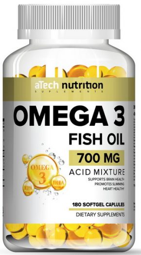 aTech Nutrition Omega-3 700 мг 180 капсул
