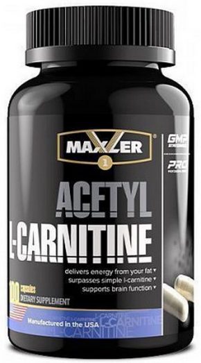 Maxler Acetyl L-Carnitine 500мг 100 капсул