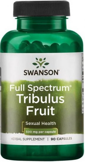 Swanson Full-Spec Tribulus Fruit 500 mg 90 капcул