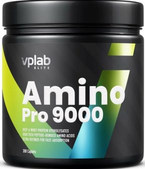 Аминокислотный комплекс Vplab Amino Pro 9000, 300 таблеток