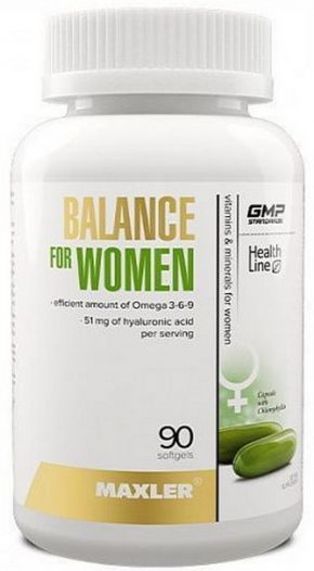 Женские витамины Maxler Balance for Women 90 caps