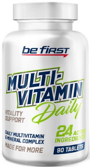 Витамины Be First Multivitamin Daily 90 таблеток