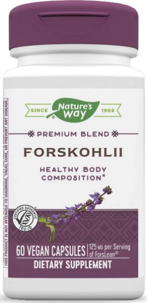 Nature’s Way Forskohlii 125 mg 60 капсул