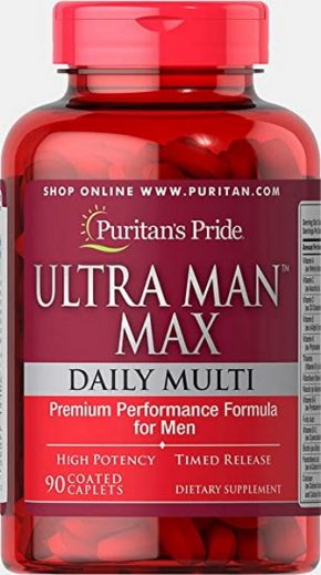 Витамины для мужчин Ultra Man Max Puritan’s Pride