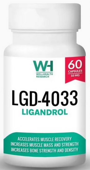 Well-Health Research Ligandrol 10mg LGD-4033 60 капсул