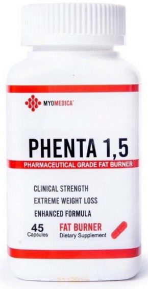 Жиросжигатель Myomedica PHENTA 1,5 45 капсул