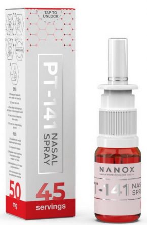 Спрей для повышения либидо у женщин Nanox Pt-141 50 мг