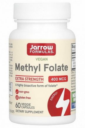 Jarrow Formulas Метилфолат 400 мкг 60 капсул