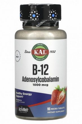 KAL Аденозилкобаламин B12 1000 мкг 90 таблеток