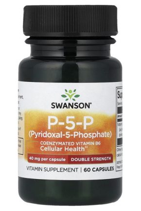 Swanson P-5-P пиридоксаль-5-фосфат 40 мг 60 капсул
