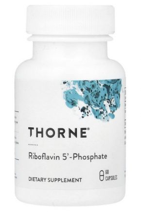 Thorne Рибофлавин 5′ фосфат 60 капсул