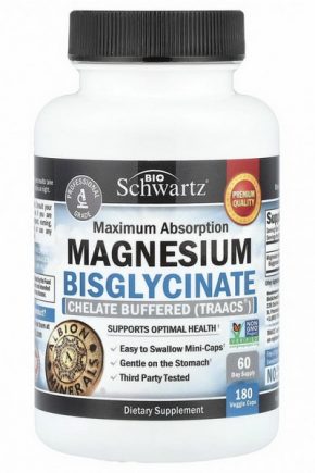 BioSchwartz Бисглицинат магния 120 капсул