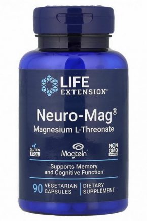 Life Extension Neuro-Mag L-треонат магния 90 капсул