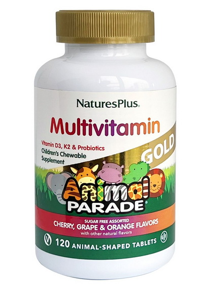 Natures Plus Animal Parade Gold Multi 120 таблеток