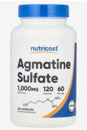 Nutricost Агматин сульфат 500 мг 120 капсул